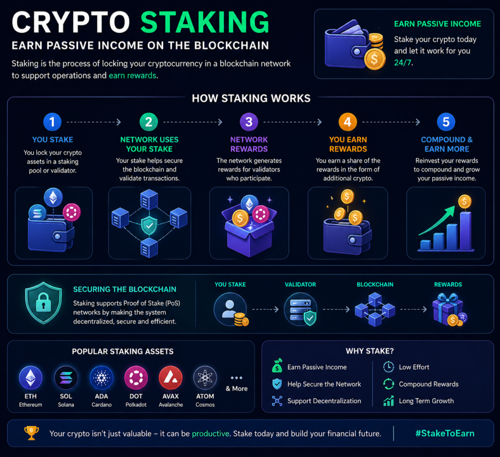 Crypto-staking