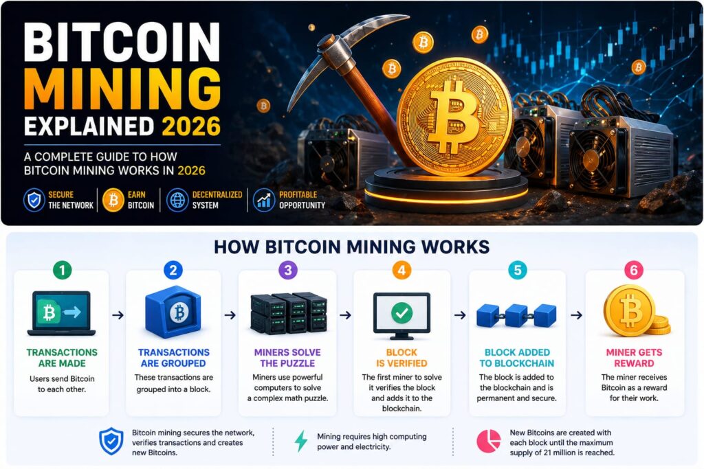 What Is Bitcoin Mining and How Does It Work in 2026