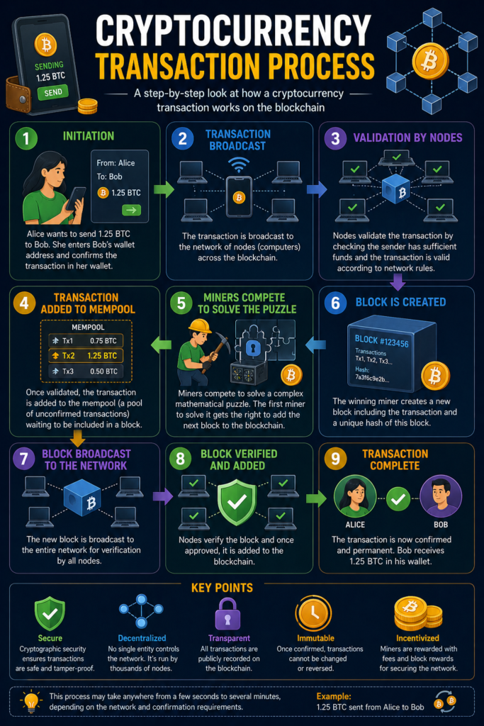 crypto-currency-transaction-process