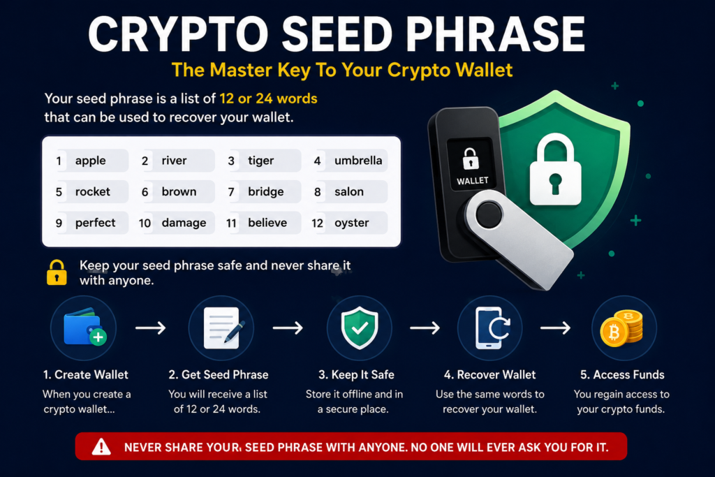 Crypto-seed-phrase