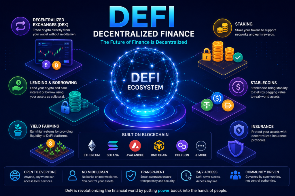 Decentralized-finance-ecosystem