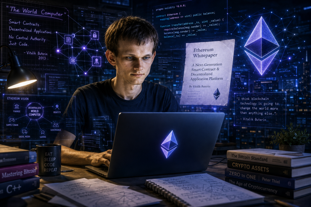 Vitalik-Buterin-Story-and-Ethereum-History